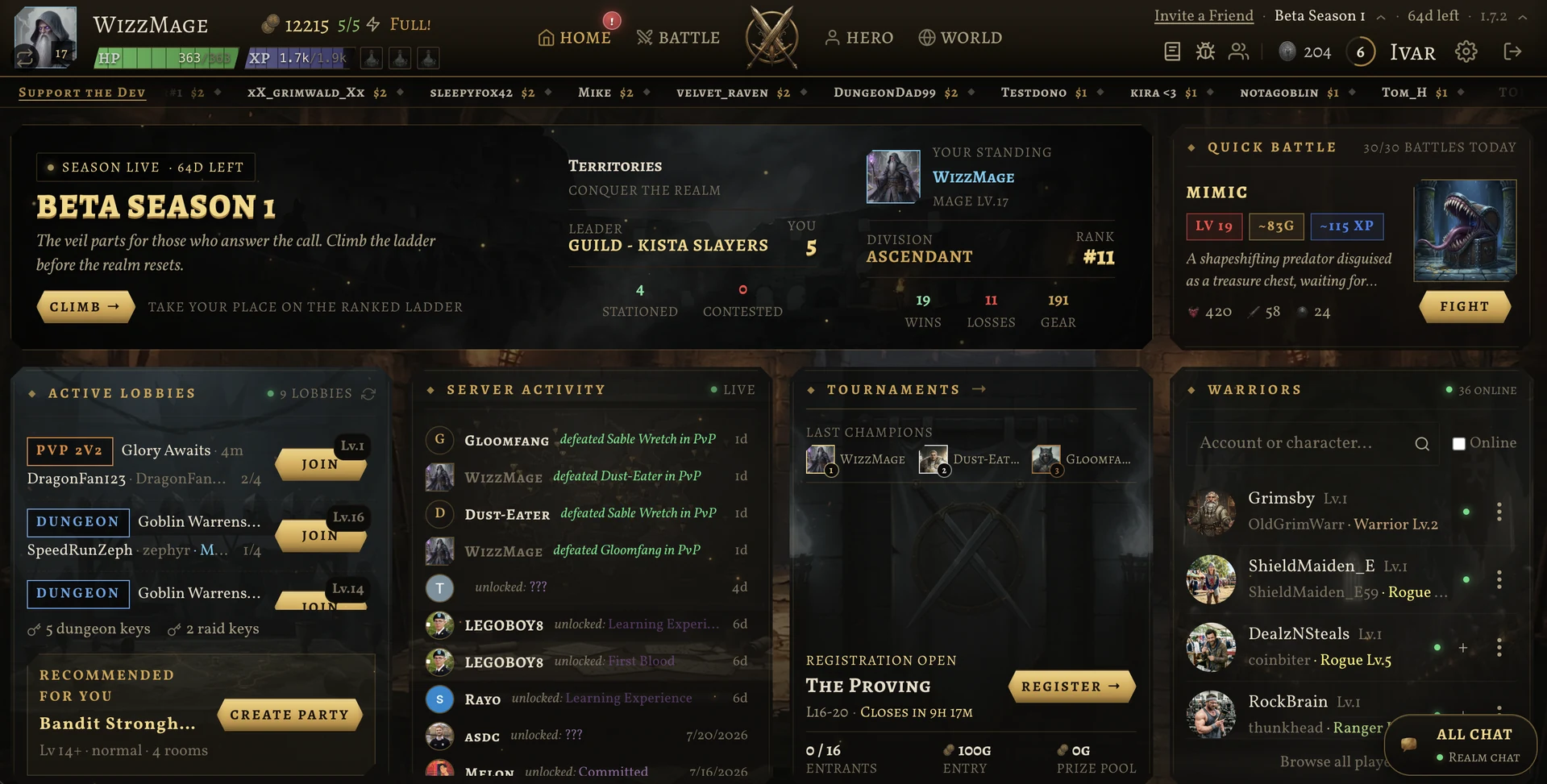 Idleveil Project Screenshot
